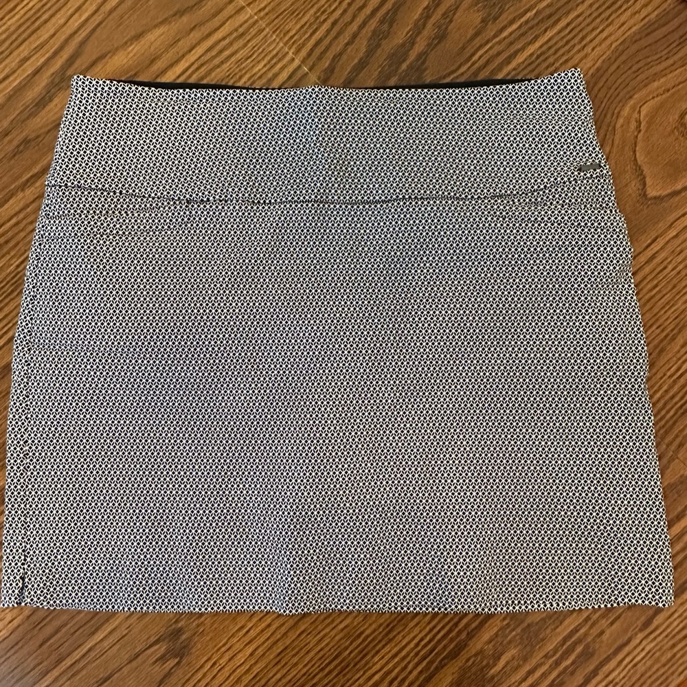 Classic Black and White Women's Skort
